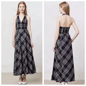8 Ladies Maeve Anthropologie ADAIR Halter Dress